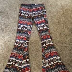 Multicolor stretchy pants